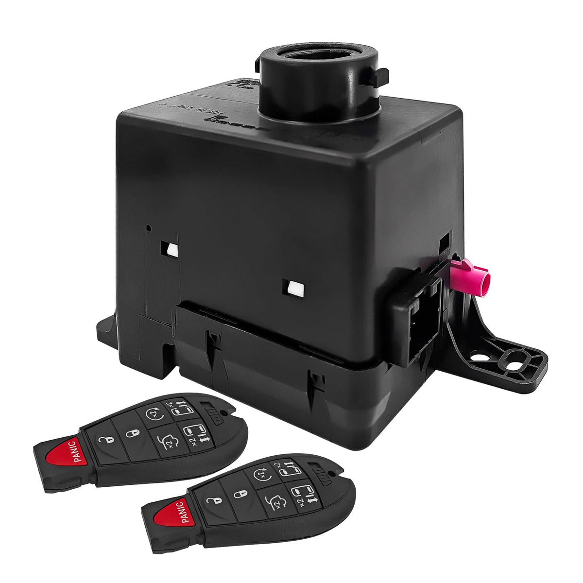 2008-2010 Chrysler: 1 models 17 variants Wireless Ignition Node Module with two keys 68210156AB