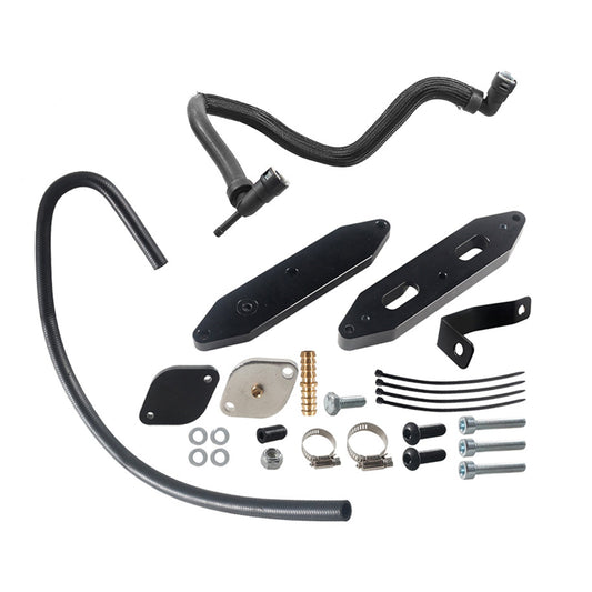 EGR Delete Kit w/Radiating pipe for 11-23 Ford 6.7L Powerstroke Diesel F250 F350 F450