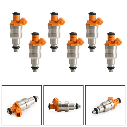 1993-1998 Grand Cherokee I6 4.0L 6PCS Fuel Injectors 33007127 53003956 53030343