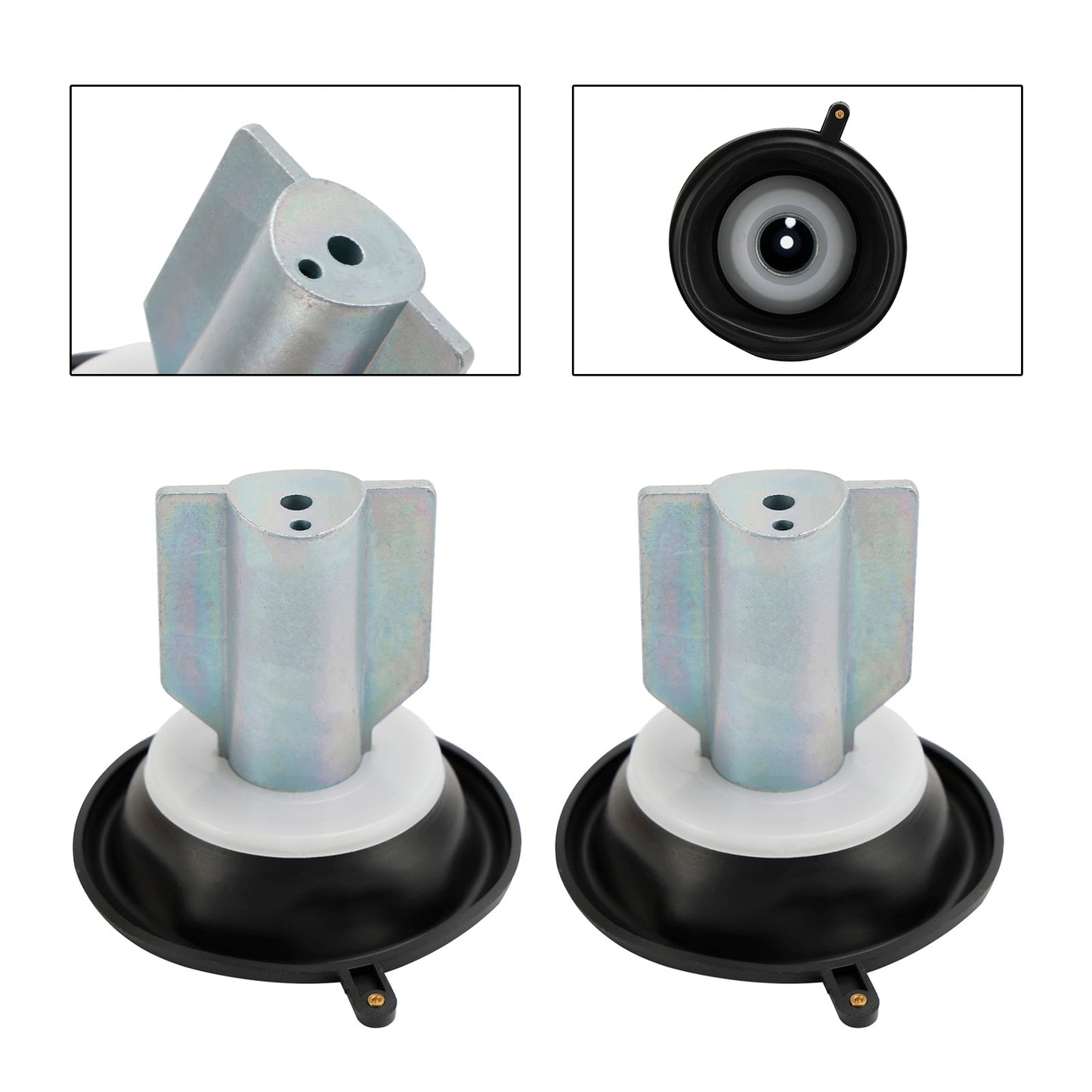 Kawasaki PRAIRIE 700 KVF650 KVF700 2PCS Carburetor Plunger Diaphragm