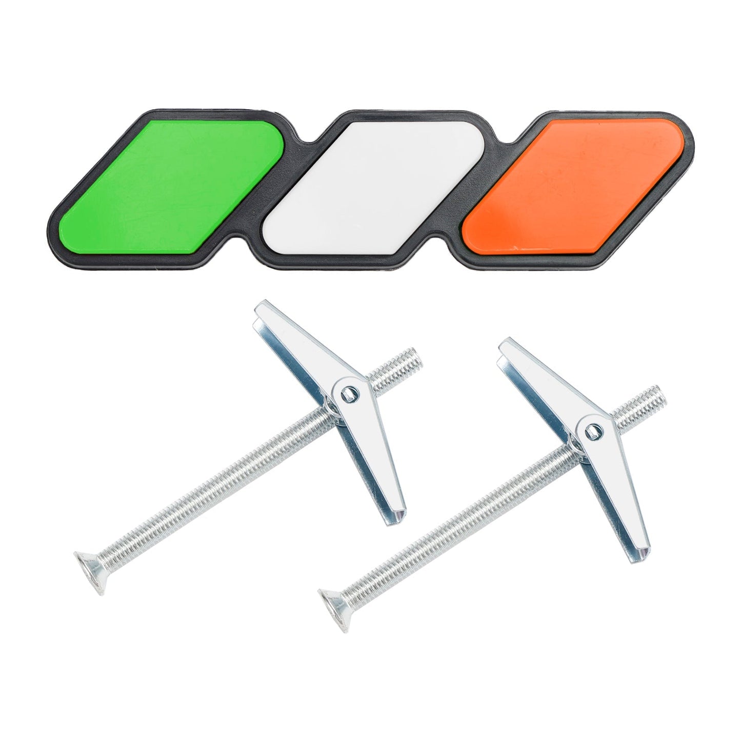 Toyota Tacoma TRD Tundra RAV4 Tri-Color Grille Badge Emblem Car Accessories