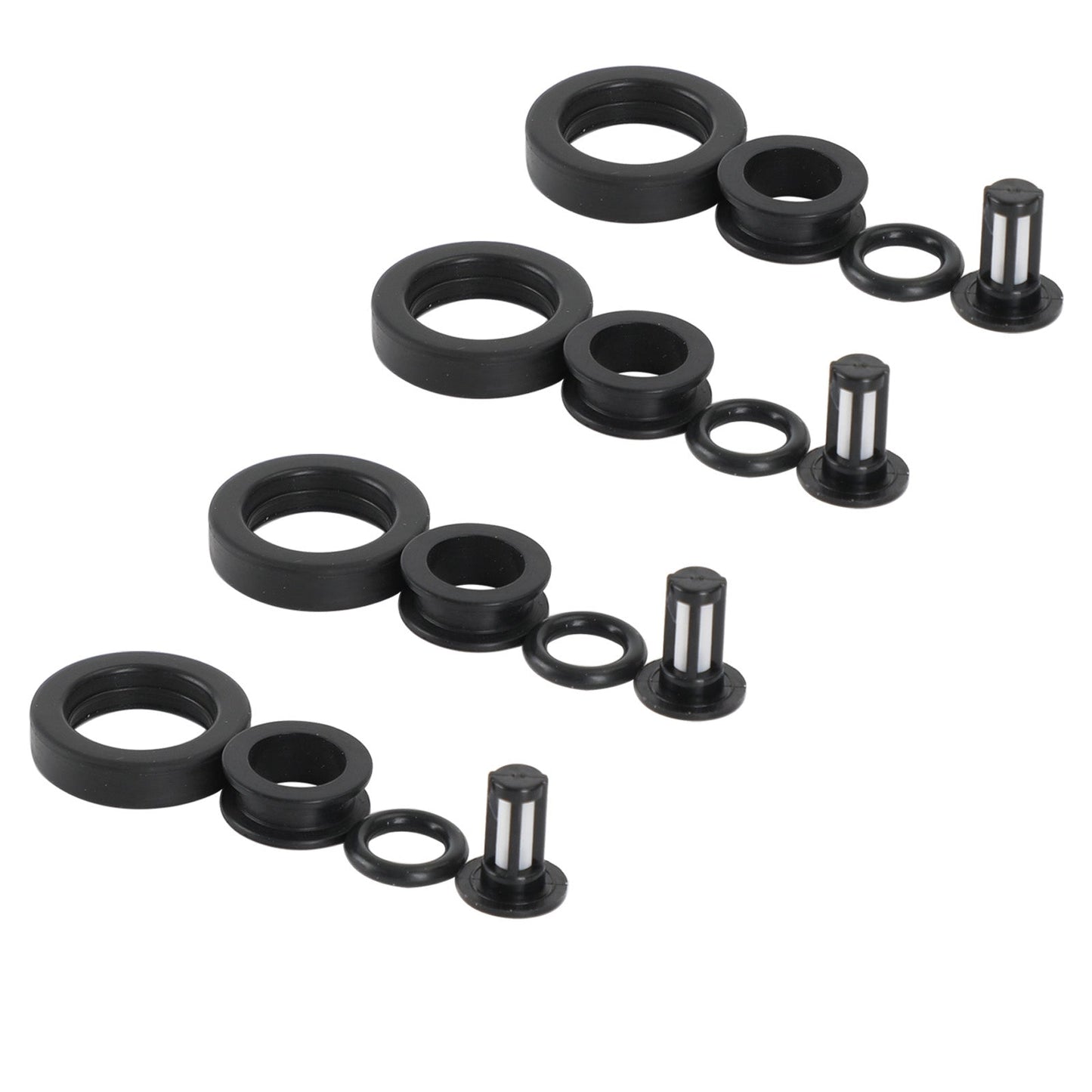1996-2001 Acura Integra/ 1996-1998 RL/ 1996-1998 TL 4PCS Fuel Injectors Repair Kit 06164P2J000
