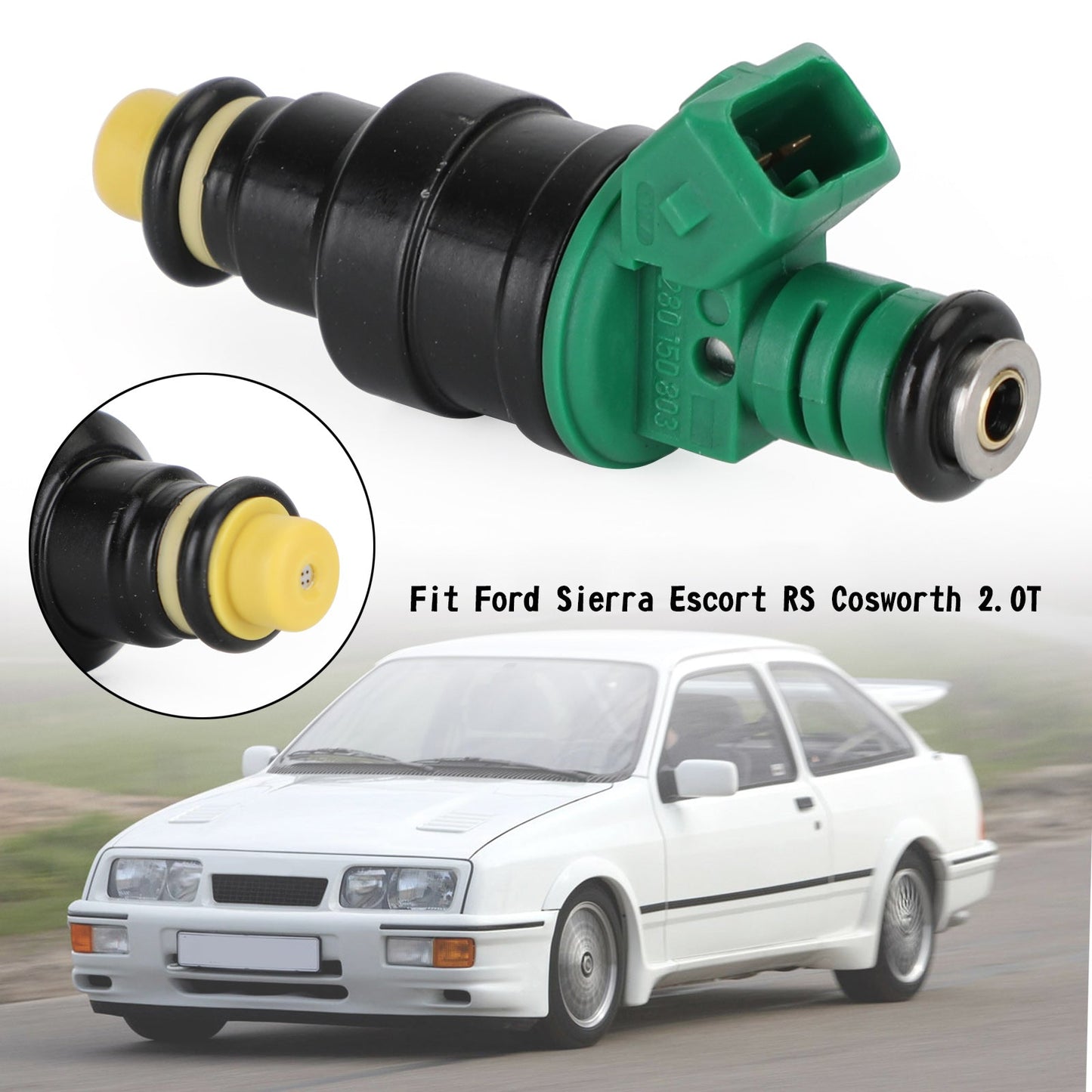 1992-1994 Ford Escort RS Cosworth 4x4 T34 1PCS/6PCS Fuel Injectors 0280 150 803 0280150803 95160611000