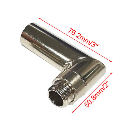 M18*1.5 O2 Spacer Sensor Angled Extender 90 Degree O2 Bung Extension