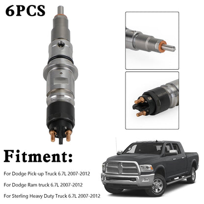 2007-2012 Dodge Pick-up Truck 6.7L 0445120050 Common Rail Diesel Fuel Injector Fedex Express