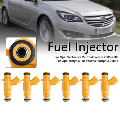 2005 Opel Vectra OPC 6Pcs Fuel Injector 0280156129 12581682