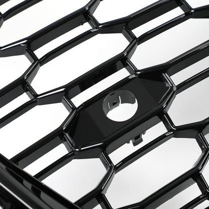 2017-2019 Audi A5 / A5 Sline / S5 B9 Honeycomb Grill Replacement RS5 Style Sport Mesh Hex Black Grille
