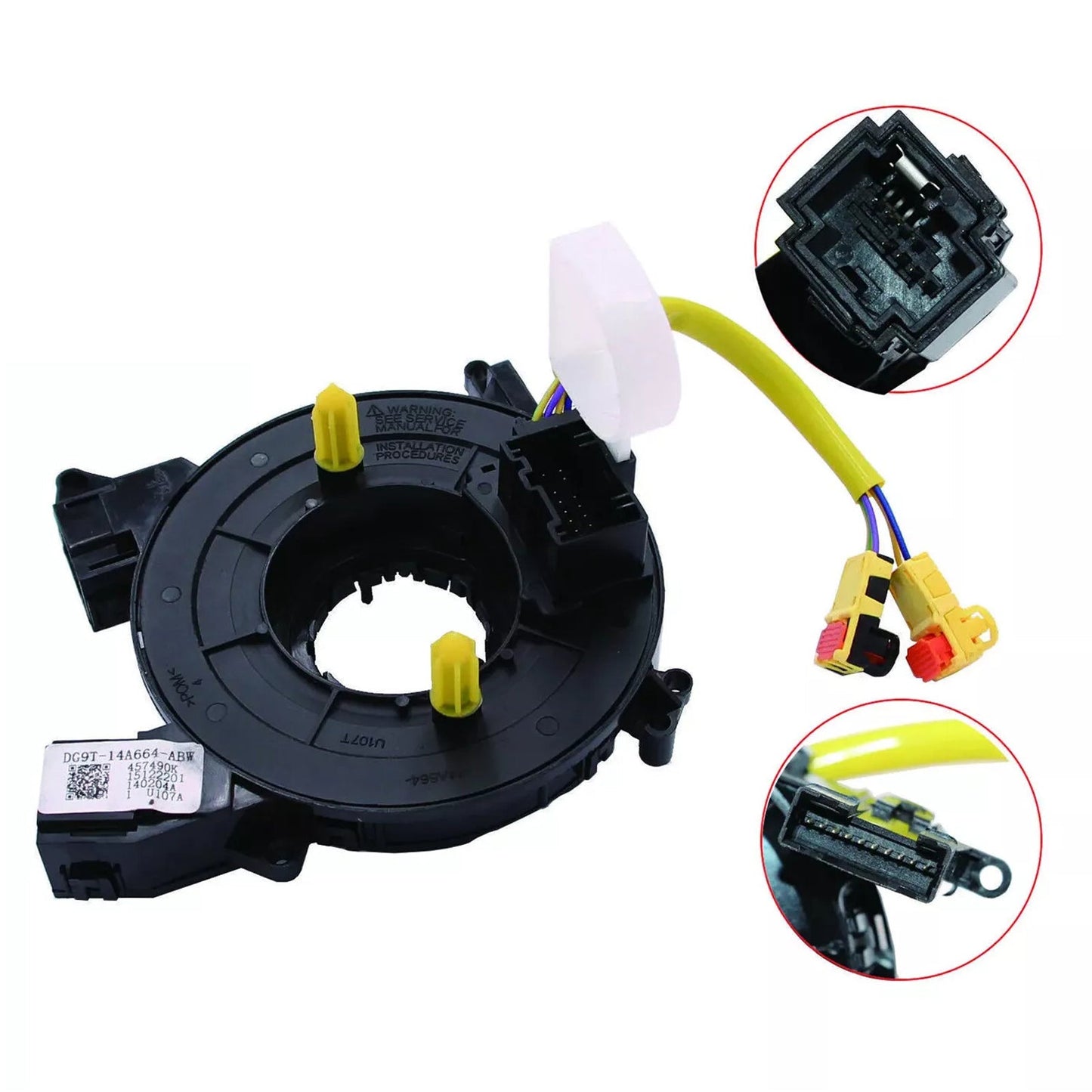 2019-2020 Ford Police Responder Ssv Plug-In Hybrid Steering Wheel Clock Spring DG9Z14A664A EG9Z14A664B