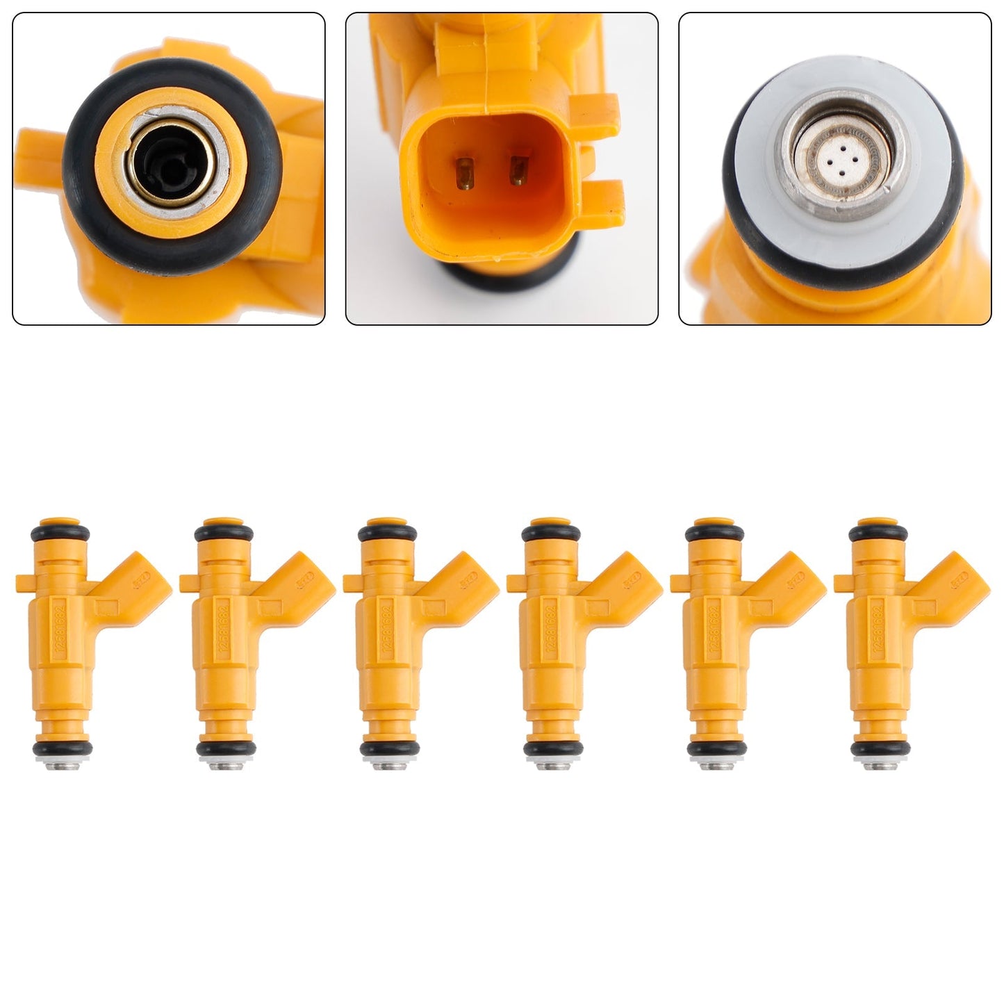 2005 Opel Vectra OPC 6Pcs Fuel Injector 0280156129 12581682