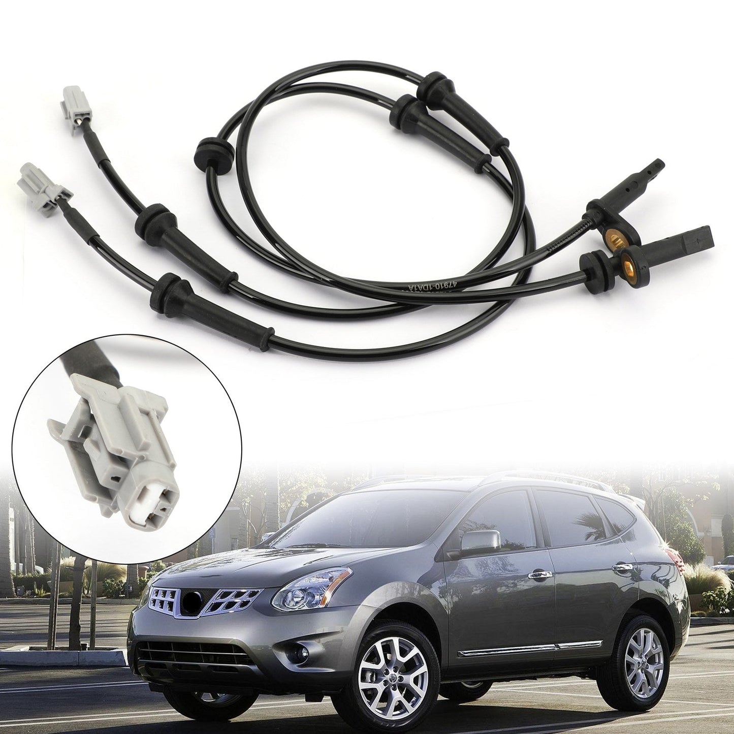 2008-2013 Nissan Rogue 2.5L ALS1658 2Pcs Front ABS Wheel Speed Sensor