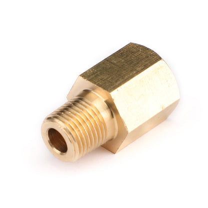 1/8 NPT Female To 1/8 BSPT Male Adapter Gauge Sensor Thread Oil Pressure Adapter