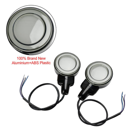 Heritage Softail Classic Touring 99-23 LED Flat Front Turn Signal Light Champoo
