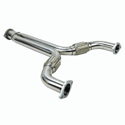 Y Pipe Exhaust Downpipe Fit for 03-09 Nissan 350Z 3.5L/2005 2007 Infiniti G35