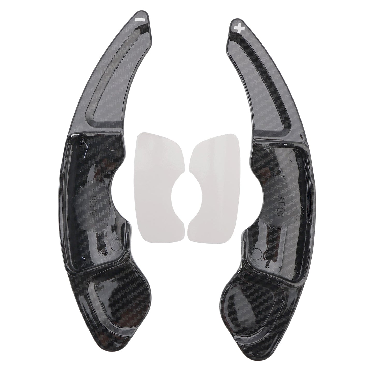 2015-up Lexus RC200t RC300 RC350 Carbon Look Steering Wheel Paddle Shifter Extension Covers