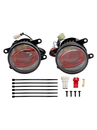 OSRAM Car Light Ledtiving FOG DRL Pink Edition 90MM 6000K LED FOG103-Pink