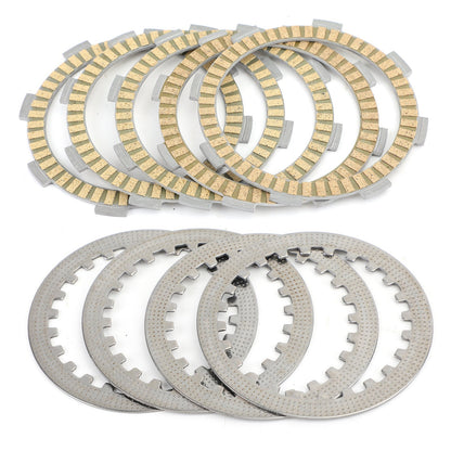 Clutch Kit Steel & Friction Plates for Honda CR80 CB SL CD CLR XLR XR CM 100 125