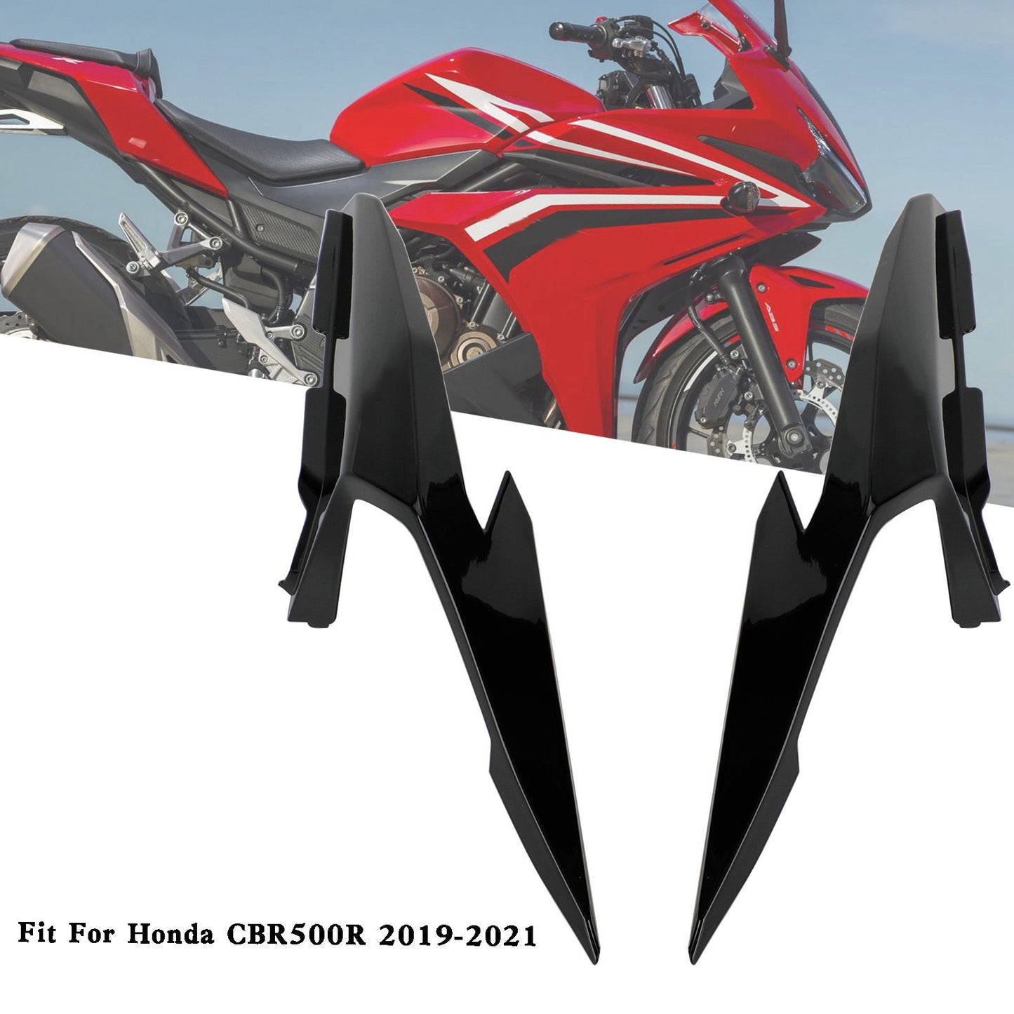 Rear Upper Tail Side Cover Fairing Cowl For Honda CBR500R 2019-2021