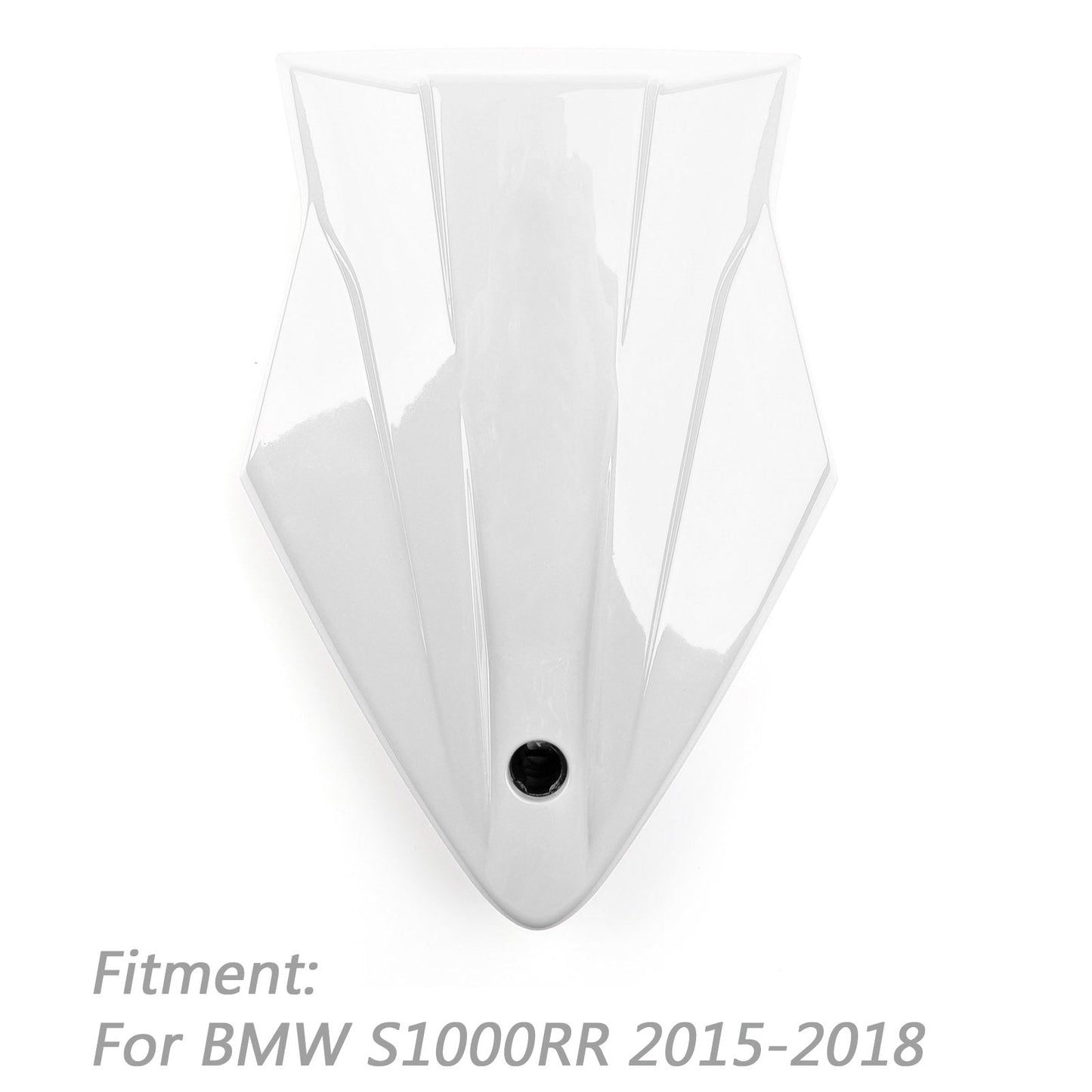 2015-2018 BMW S1000RR K46 White ABS Plastic Passenger Rear Seat Cowl Cover