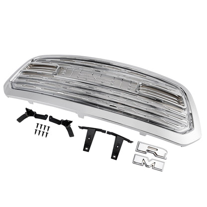 2013-2018 Ram 1500 Dodge LTD Style Chrome Front Bumper Grill
