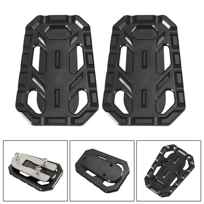 Cnc Foot Pegs Footrests Covers Driver Pedal Fit For TR Scrambler 1200 Tiger Silver
