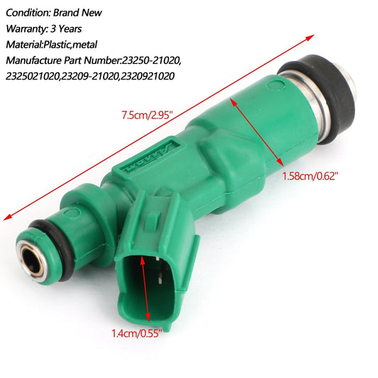 2001-2009 Toyota Prius 4PCS Fuel Injectors 23250-21020