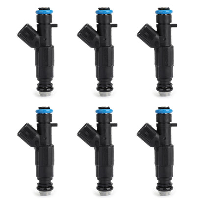 1999-2004 Cherokee Grand Cherokee Wrangler 4-Hole Upgrade Fuel Injectors 0280155784 FJ454 0280155923