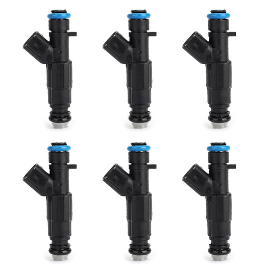 1999-2004 Cherokee Grand Cherokee Wrangler 4-Hole Upgrade Fuel Injectors 0280155784 FJ454 0280155923