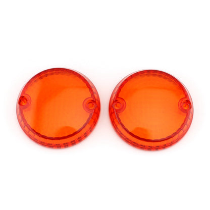 Yamaha Kawasaki Vulcan 1500 VN Turn Signals Indicators Lens Cover Champoo