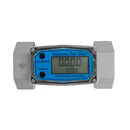 1Inch Turbine Digital Diesel Fuel Flow Meter Oval Gear Flow Gauge BSPT/NPT, 1.5 Inch