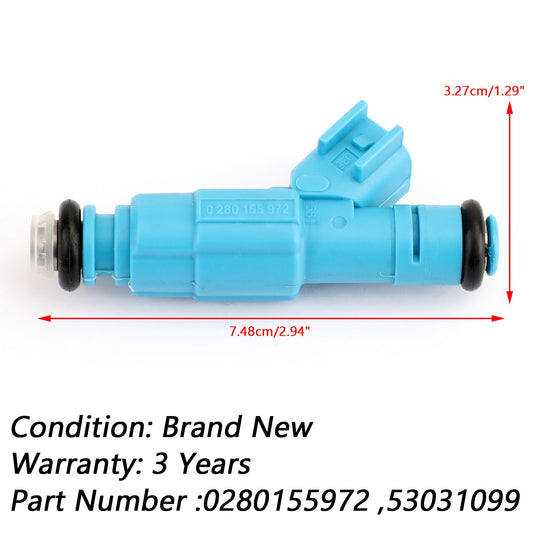 Fuel Injectors 2002 2003 Dodge Liberty 3.7L Ram 1500 3.7L