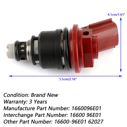 1PCS Fuel Injector Fit Infiniti I30 96-99 Nissan Maxima 92-99 1660096E01