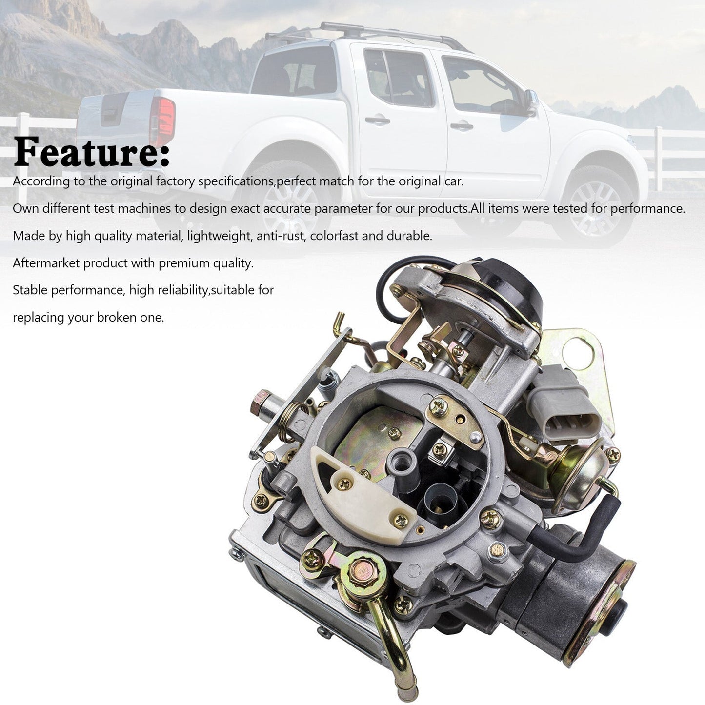1985- Nissan Datsun Truck 2-Barrel Carburetor 16010-21G61