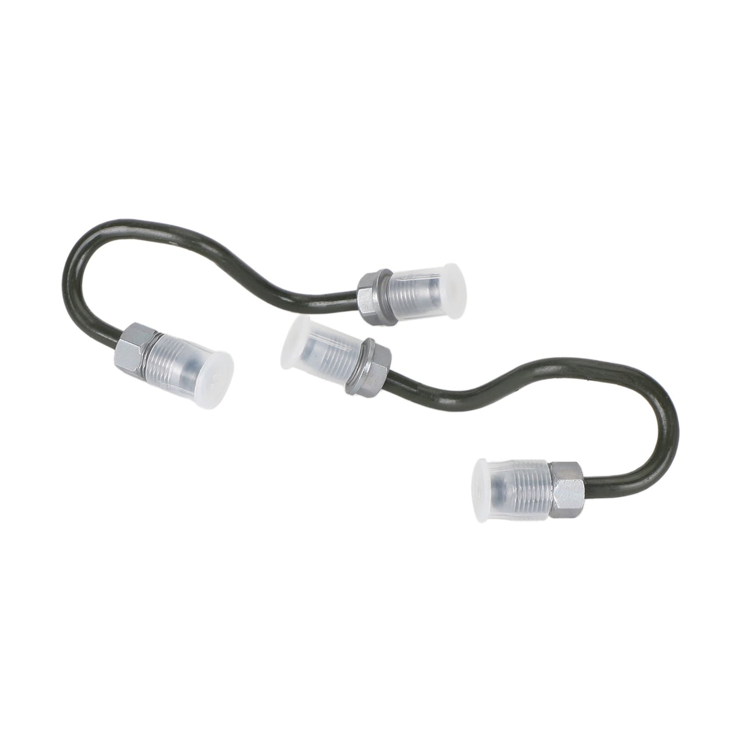 10.2006-12.2010 SEAT Altea XL 2x Rear Brake Line Pipe Brake Caliper 1K0611763E 1K0611763F