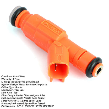 1PCS Fuel Injectors 4 Hole EV6 Style Crown Victoria 4.6L V8 0280155917