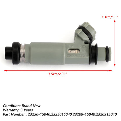 1PCS fuel injectors 23250-15040 Toyota Corolla AE11 4AFE Soluna AL50 Corona 2320915040