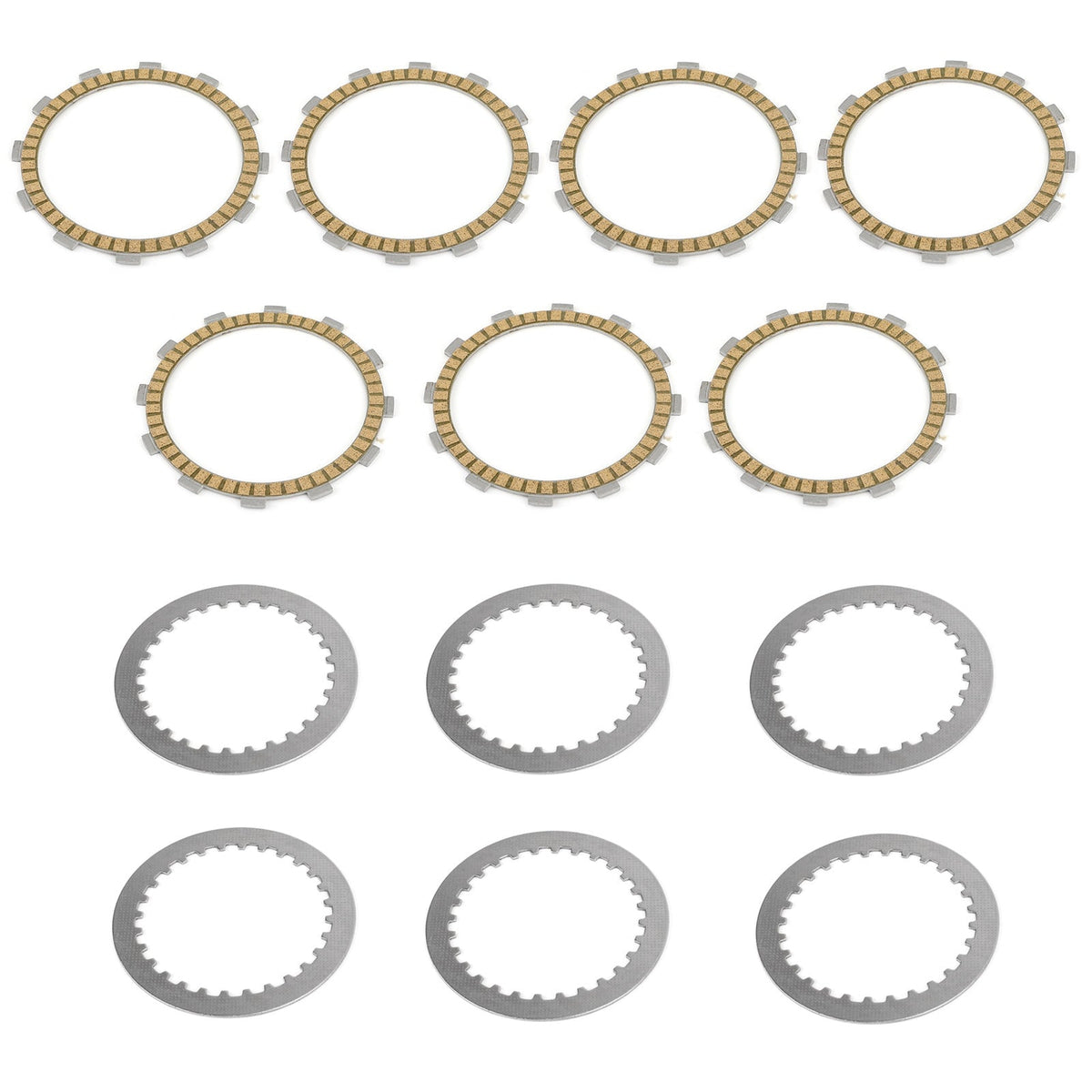 Clutch Plate Kit Friction & Steel Plates for Honda CB750 Nighthawk CB750F 91-03
