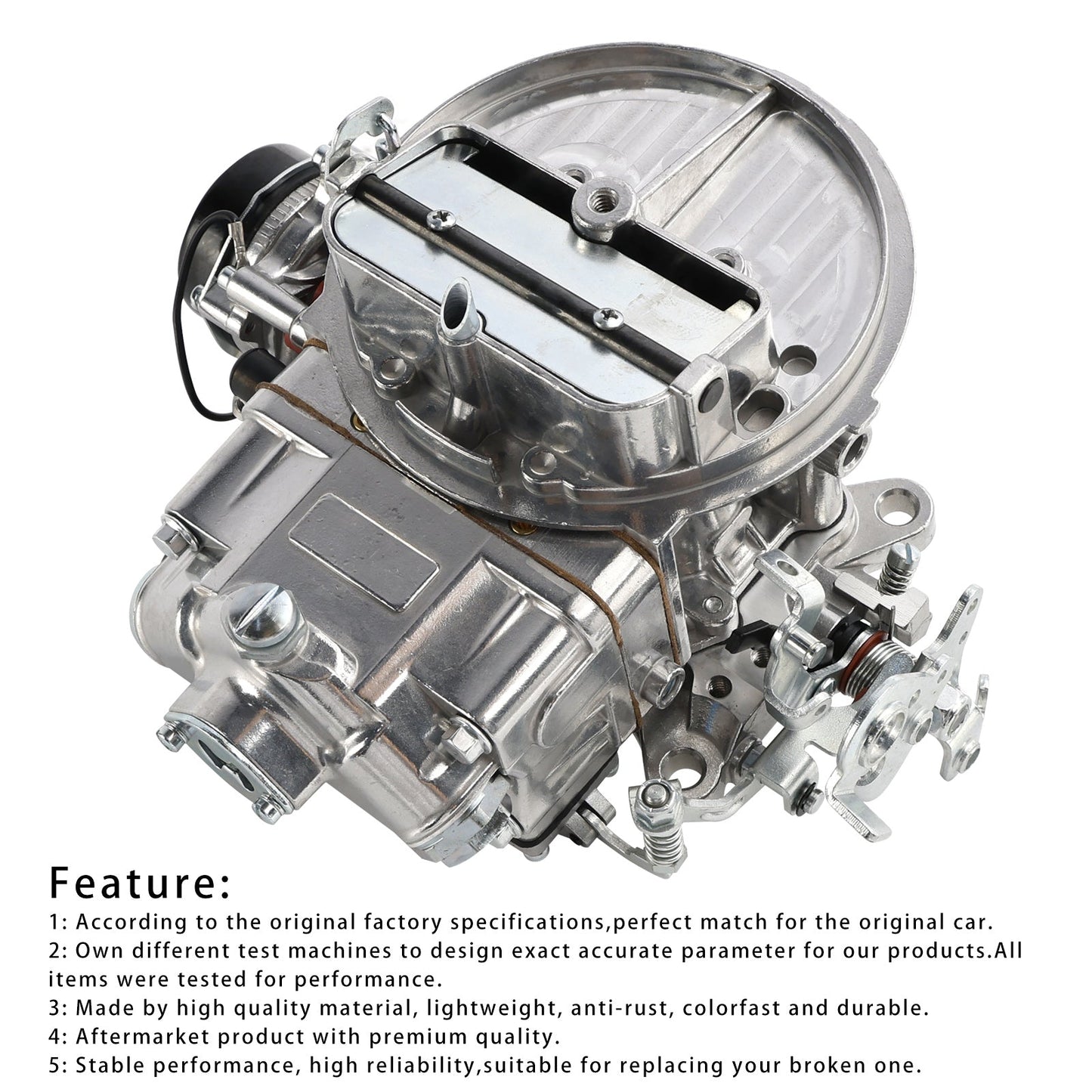 2 Barrel Electronic Choke 350 CFM Carburetor Replacement For 0-80350 2300 Carburetor