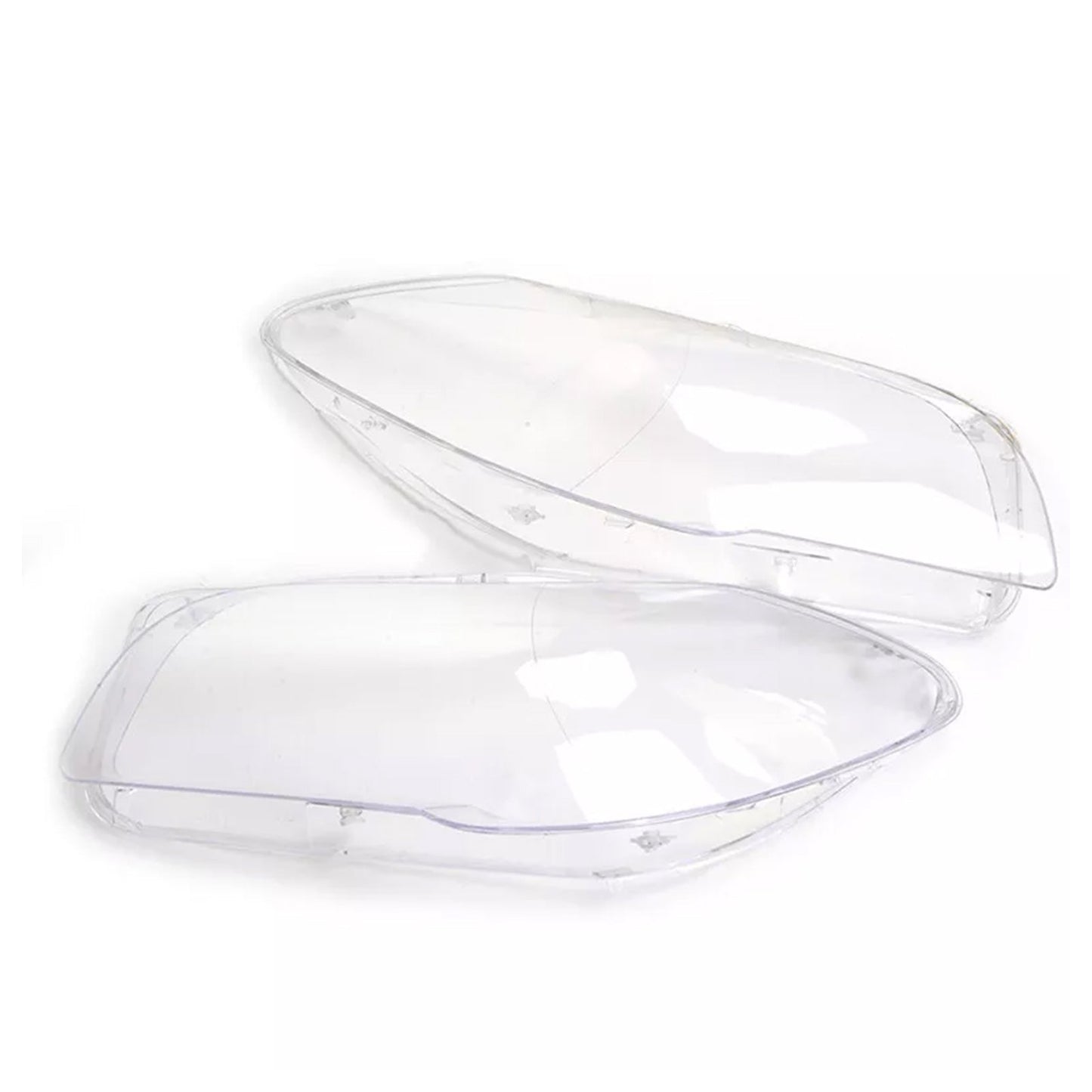 2010-2013 BMW 5 Series F18 2PCS Front Headlight Lens Cover Lampshade Left + Right 63117271912 63117271911