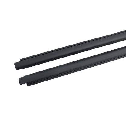 2008-2017 Dodge Challenger 2pcs 55399123AG 55399122AG Front Door Window Belt Weatherstrip