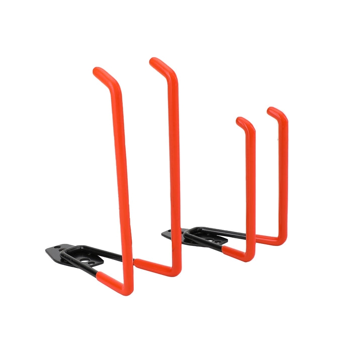 Double Wall Mount Garage Organization Tools 5PCS Heavy Duty Storage Hooks