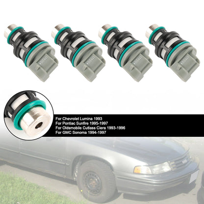 1992-1996 Chevrolet Corsica 4PCS Fuel Injectors 17113124 17113197