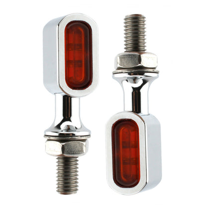 Sportster Touring Dyna Softail LED Rear Mini E Mark Turn Signal Indicator Champoo