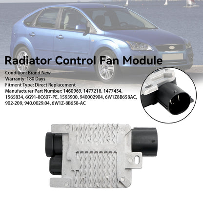 2004-2012 Ford Focus MK II Estate Radiator Control Fan Module 1477218 1565834 1477454