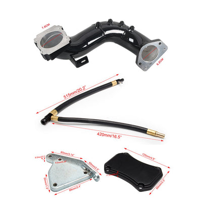 GMC Chevy 6.6L LML Duramax 2011-2015 EGR Delete Kit & High Flow Intake Elbow Pipe