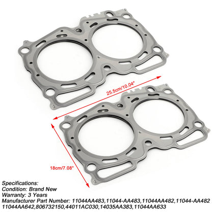 MLS Head Gasket Set for Subaru Forester Impreza WRX EJ25 2.5 11044AA642
