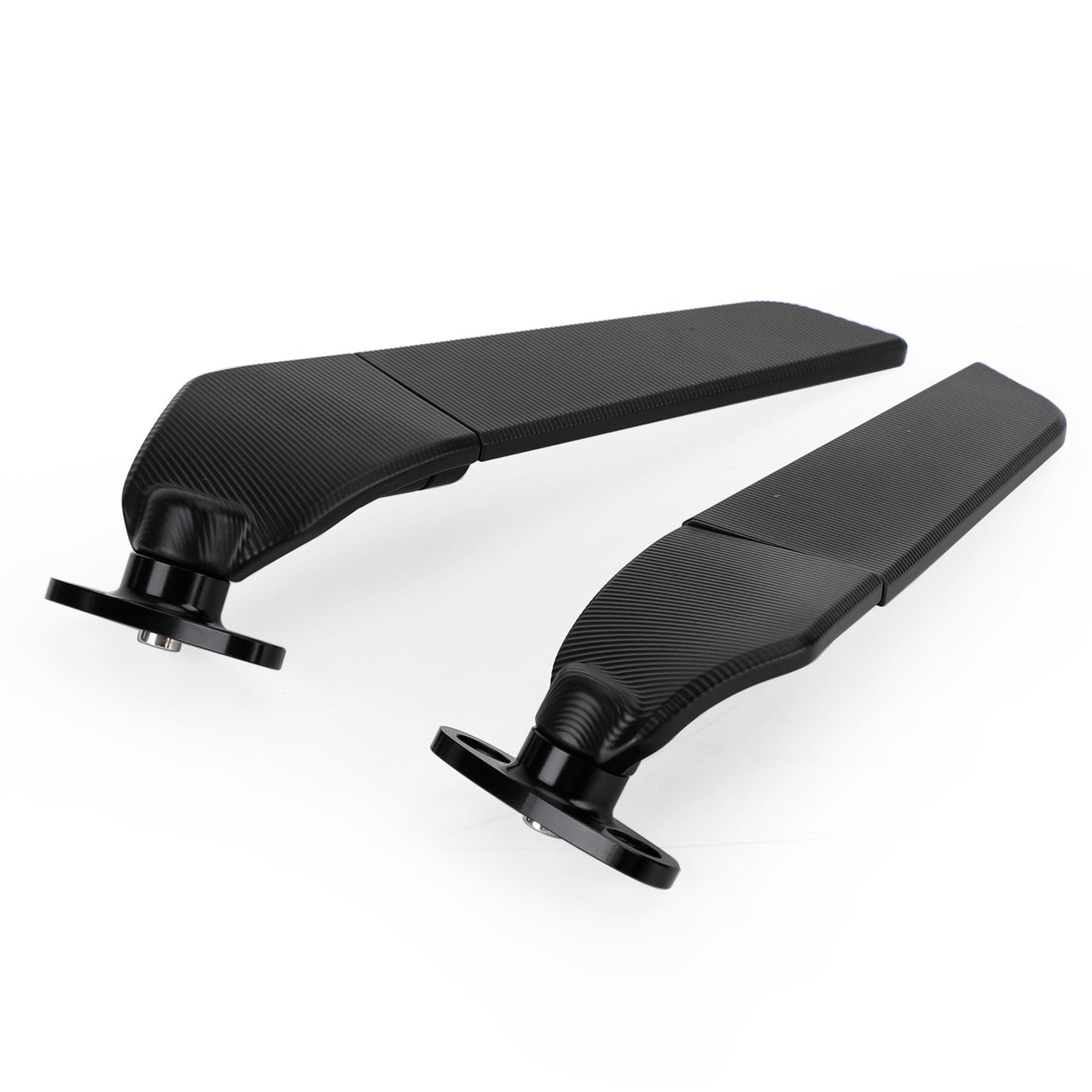 2016-2021 Honda CBR650R & CBR650F Adjustable Wing Fin Rearview Mirrors