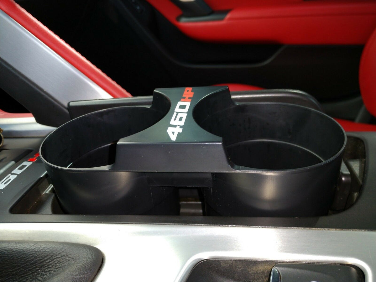 Center Console Storage Cup Holder fit for C7 CORVETTE DUEL EXTENDABLE and RETRACTABLE