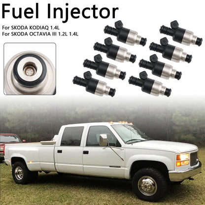 1999-2000 Chevrolet B7 C6500 C7500 Kodiak 8Pcs Fuel Injector 17109596 83211150