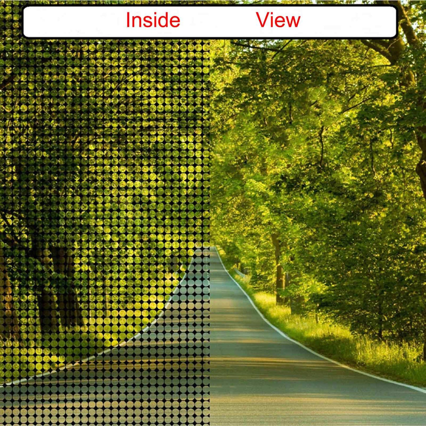 2020 Trump Presidential Election Car Window Sticker Passenger Side Person Right