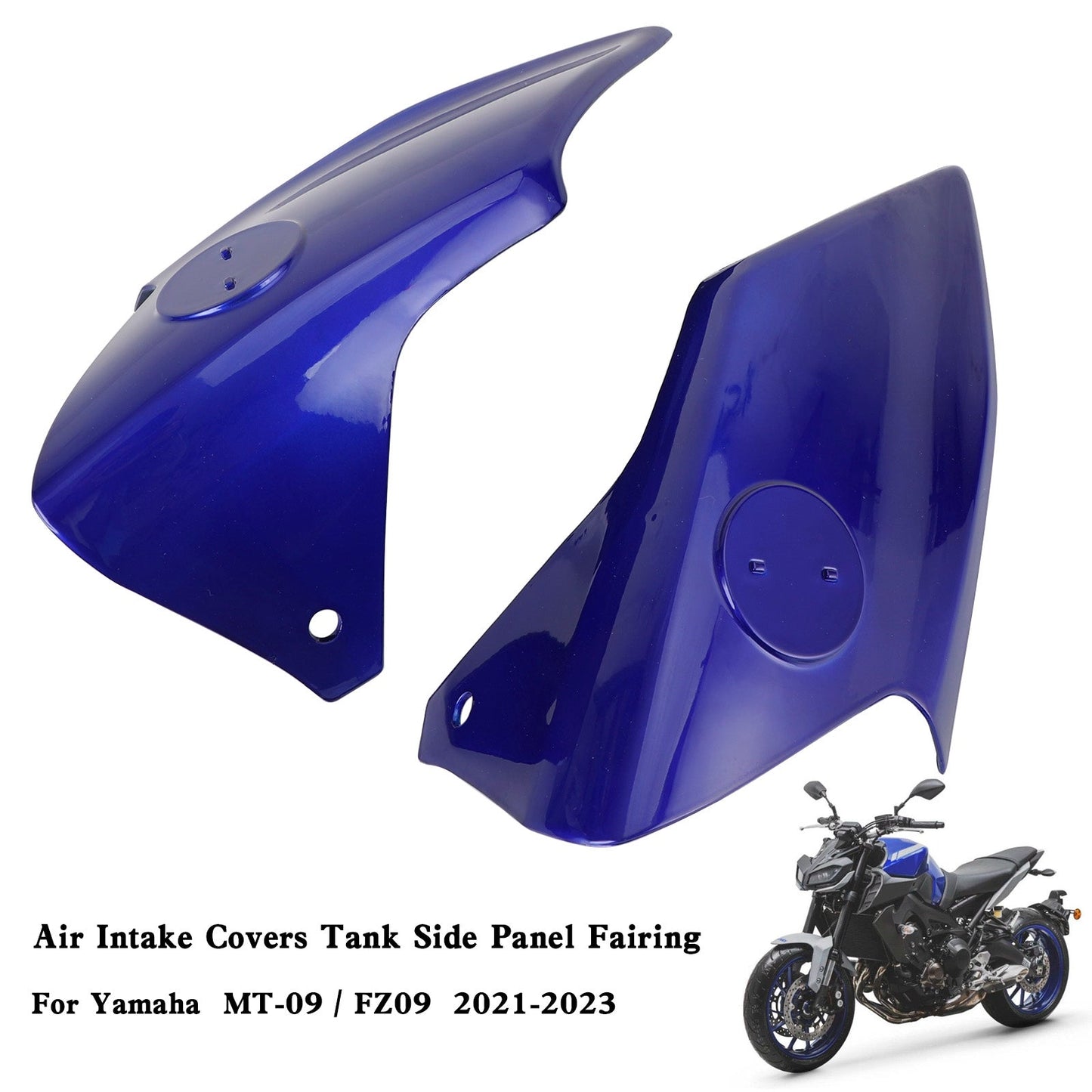 21-23 Yamaha MT-09 / FZ09 Air Intake Covers Tank Side Panel Fairing